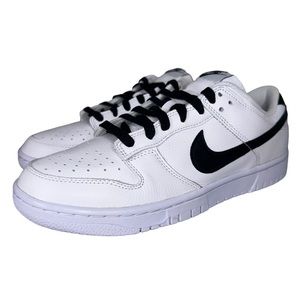 Nike By You Dunk Low Reverse Panda White Black FN0569 900 Men’s Size 10